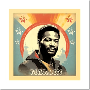 Marvin Gaye Vintage Style Posters and Art